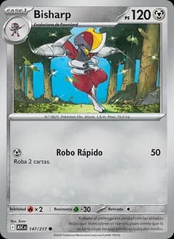 Bisharp card in Spanish