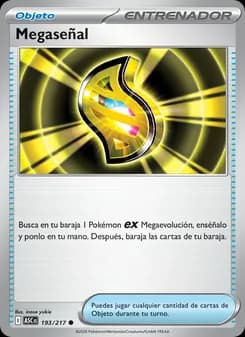 Megaseñal card in Spanish