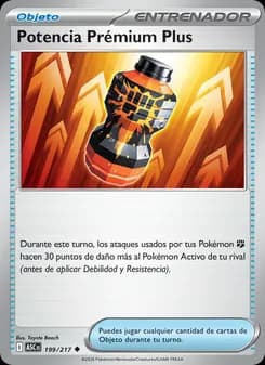 Potencia Prémium Plus card in Spanish