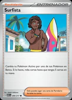 Surfista card in Spanish
