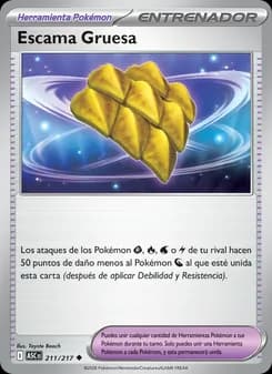 Escama Gruesa card in Spanish