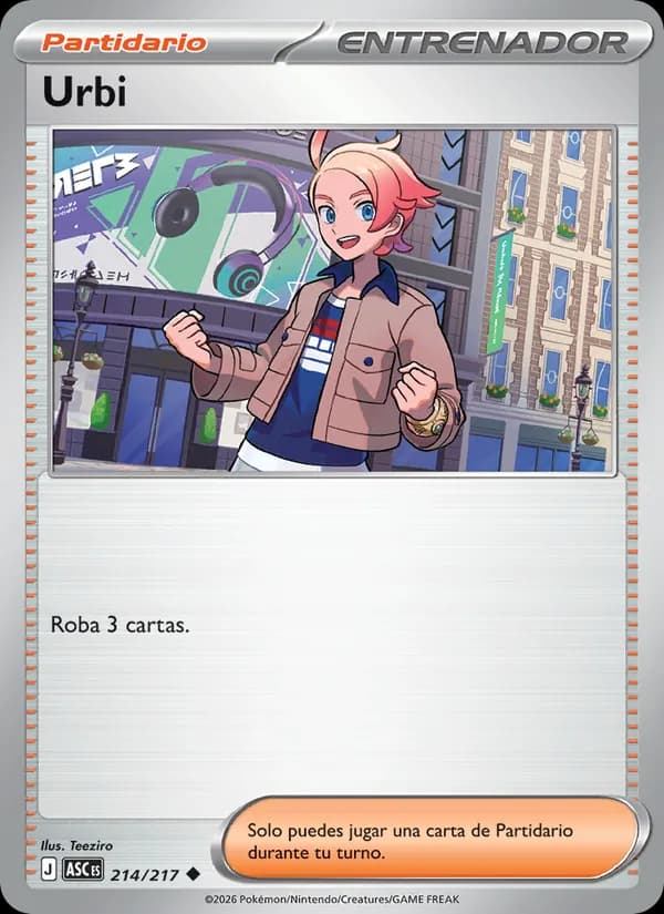 Urbi card in Spanish