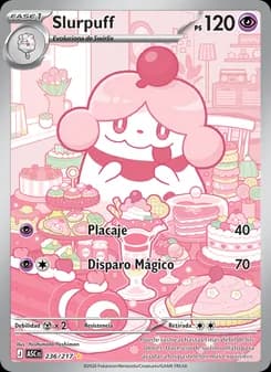 Slurpuff card in Spanish