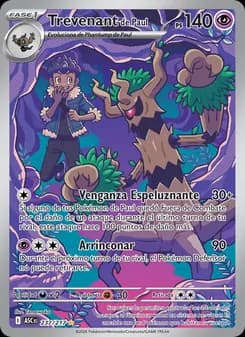 Trevenant de Paul card in Spanish