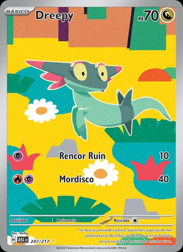 Dreepy card in Spanish