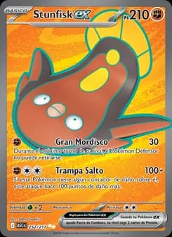 Stunfisk ex card in Spanish
