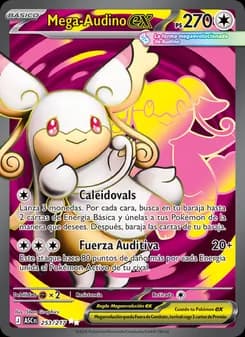 Mega-Audino ex card in Spanish