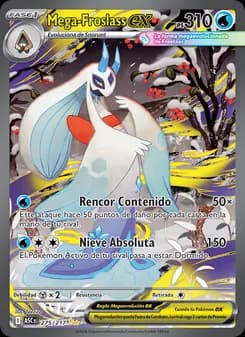 Mega-Froslass ex card in Spanish