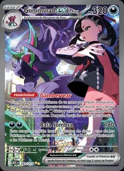 Grimmsnarl ex de Roxy card in Spanish