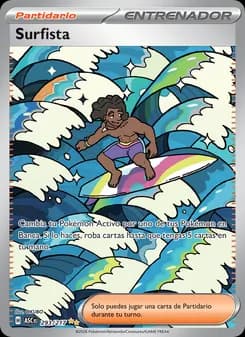 Surfista card in Spanish