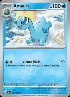 Amaura card in Spanish