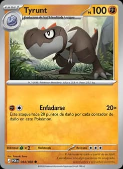 Tyrunt card in Spanish