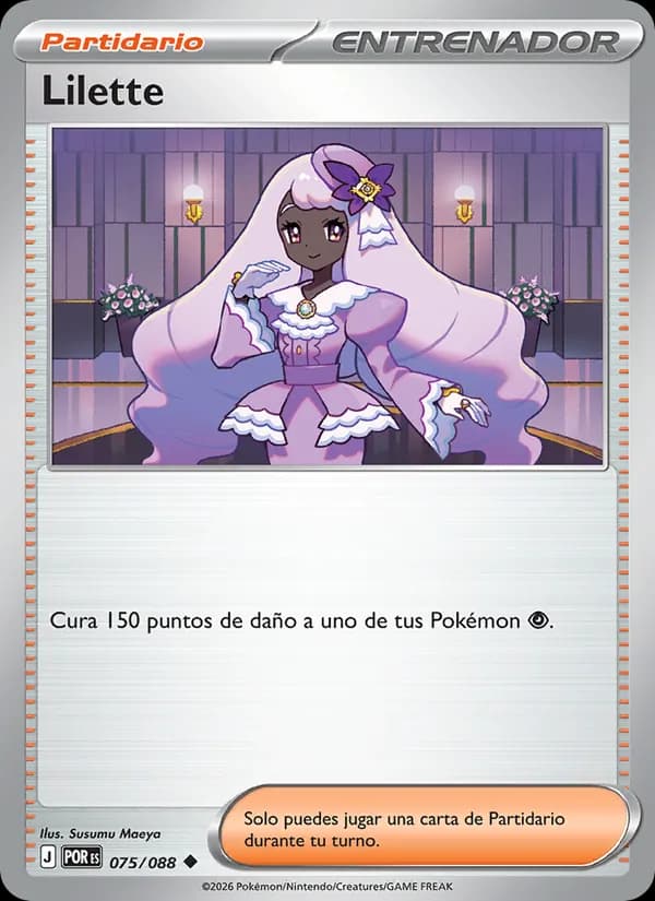 Lilette card in Spanish