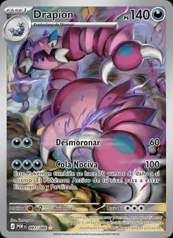 Drapion card in Spanish