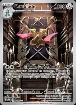 Doublade card in Spanish