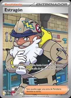 Estragón card in Spanish