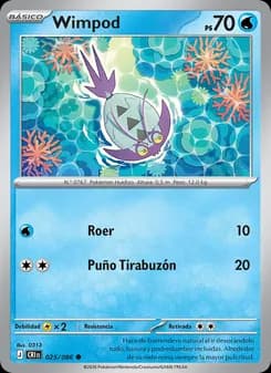 Wimpod card in Spanish