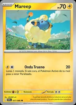 Mareep card in Spanish