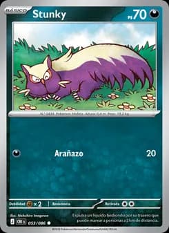 Stunky card in Spanish
