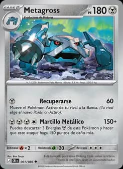 Metagross card in Spanish