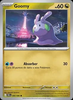 Goomy card in Spanish
