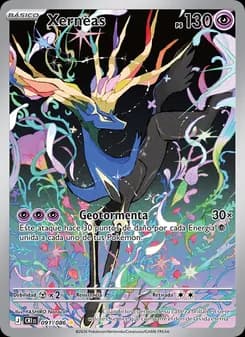 Xerneas card in Spanish