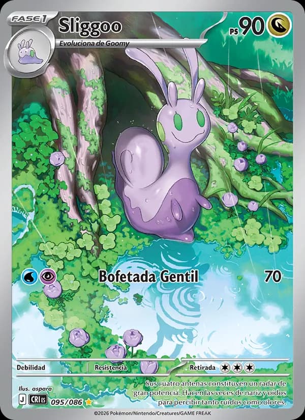 Sliggoo card in Spanish