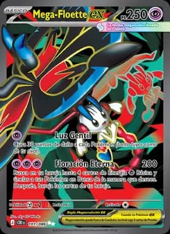 Mega-Floette ex card in Spanish