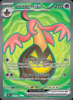 Gourgeist ex card in Spanish