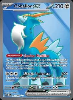 Cobalion ex card in Spanish