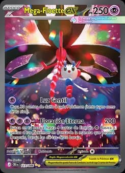 Mega-Floette ex card in Spanish