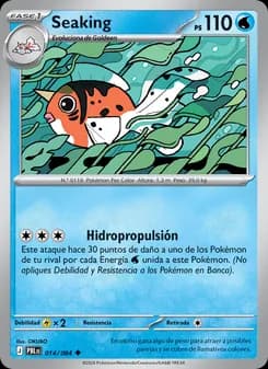 Seaking card in Spanish