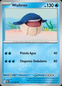 Wailmer card in Spanish