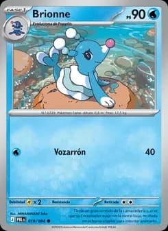 Brionne card in Spanish