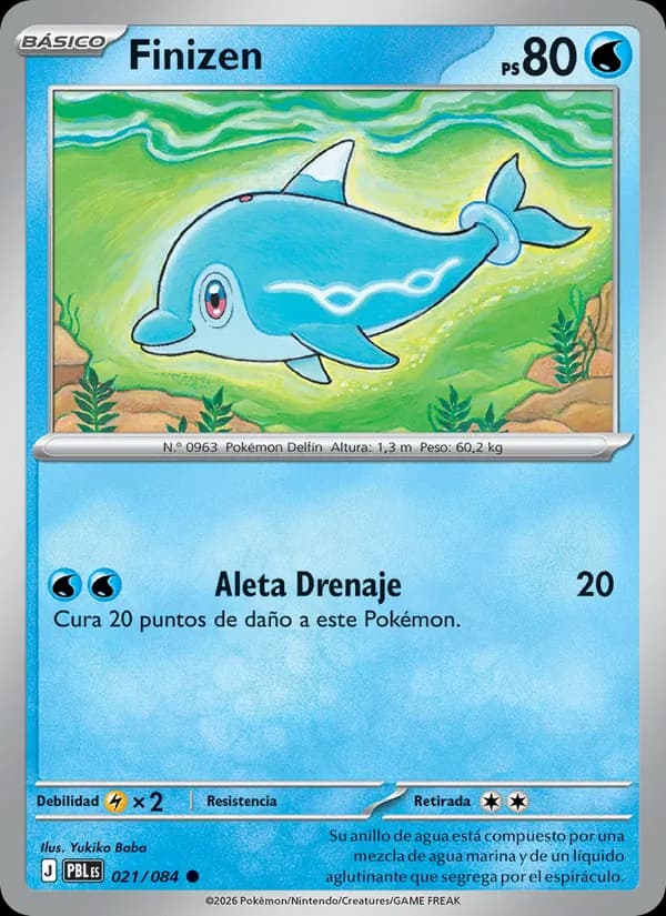 Finizen card in Spanish
