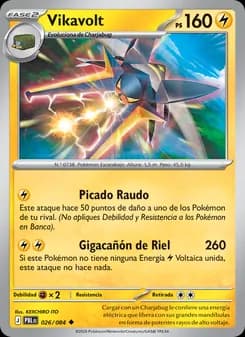 Vikavolt card in Spanish
