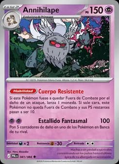 Annihilape card in Spanish