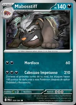 Mabosstiff card in Spanish