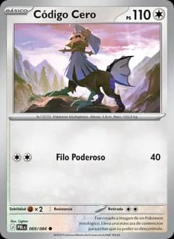 Código Cero card in Spanish