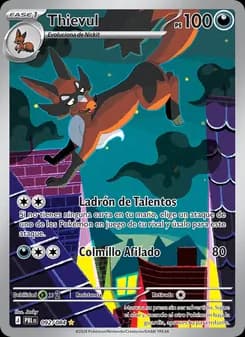 Thievul card in Spanish