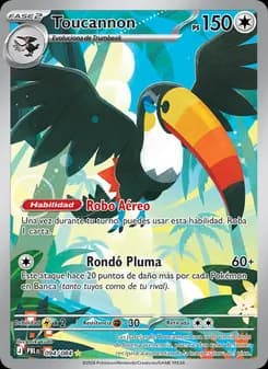 Toucannon card in Spanish