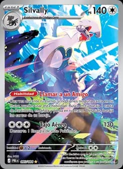 Silvally card in Spanish