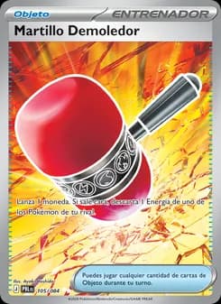 Martillo Demoledor card in Spanish
