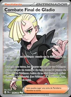 Combate Final de Gladio card in Spanish