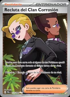 Recluta del Clan Corrosión card in Spanish