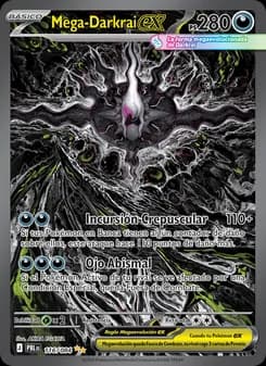 Mega-Darkrai ex card in Spanish