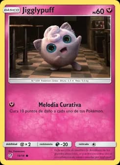 Jigglypuff card in Spanish