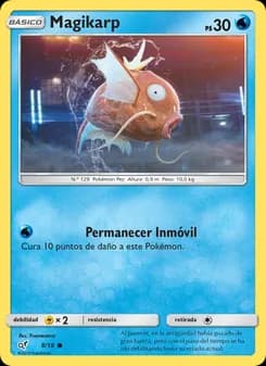 Magikarp card in Spanish