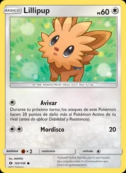 Lillipup card in Spanish