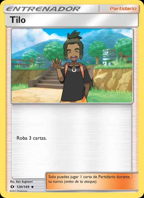 Tilo card in Spanish